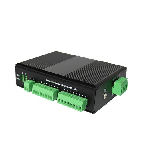 工业级RS485集线器深度解析 AOPRE欧柏4路/8路集线器中继器，1转8口如何解决多设备组网难题